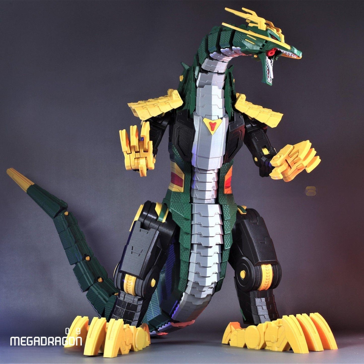 1234 Megadragon - STL 3D Print Files