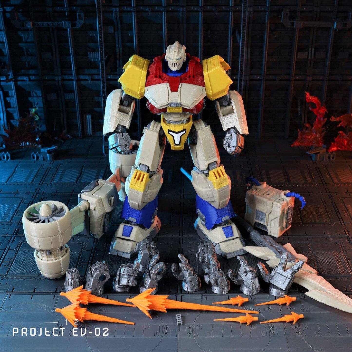 3000 Project EV-02 - STL 3D Print Files