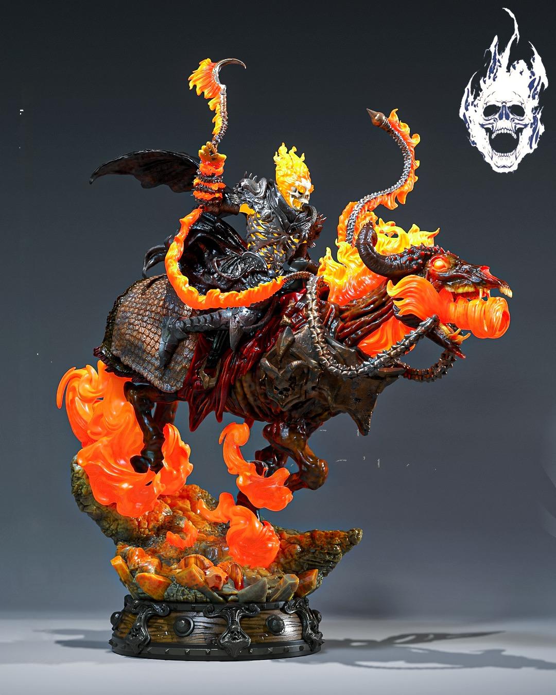 2247 Ghost Rider - Marvel Comics - STL 3D Print Files