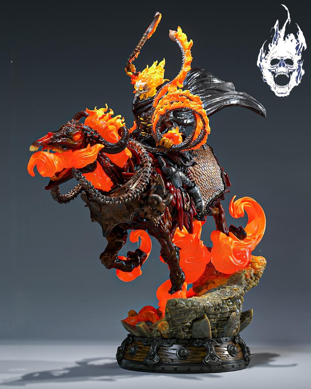 2247 Ghost Rider - Marvel Comics - STL 3D Print Files