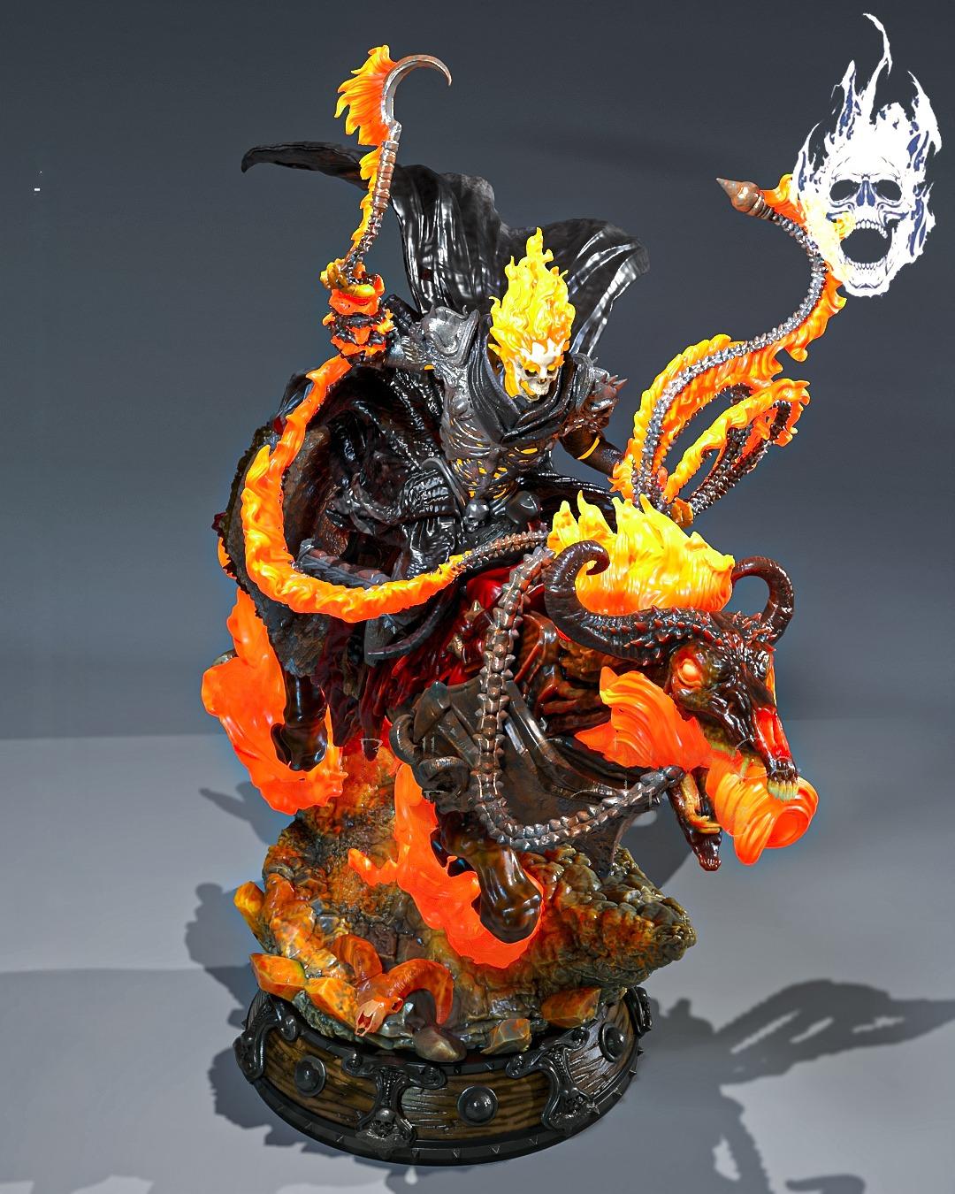 2247 Ghost Rider - Marvel Comics - STL 3D Print Files