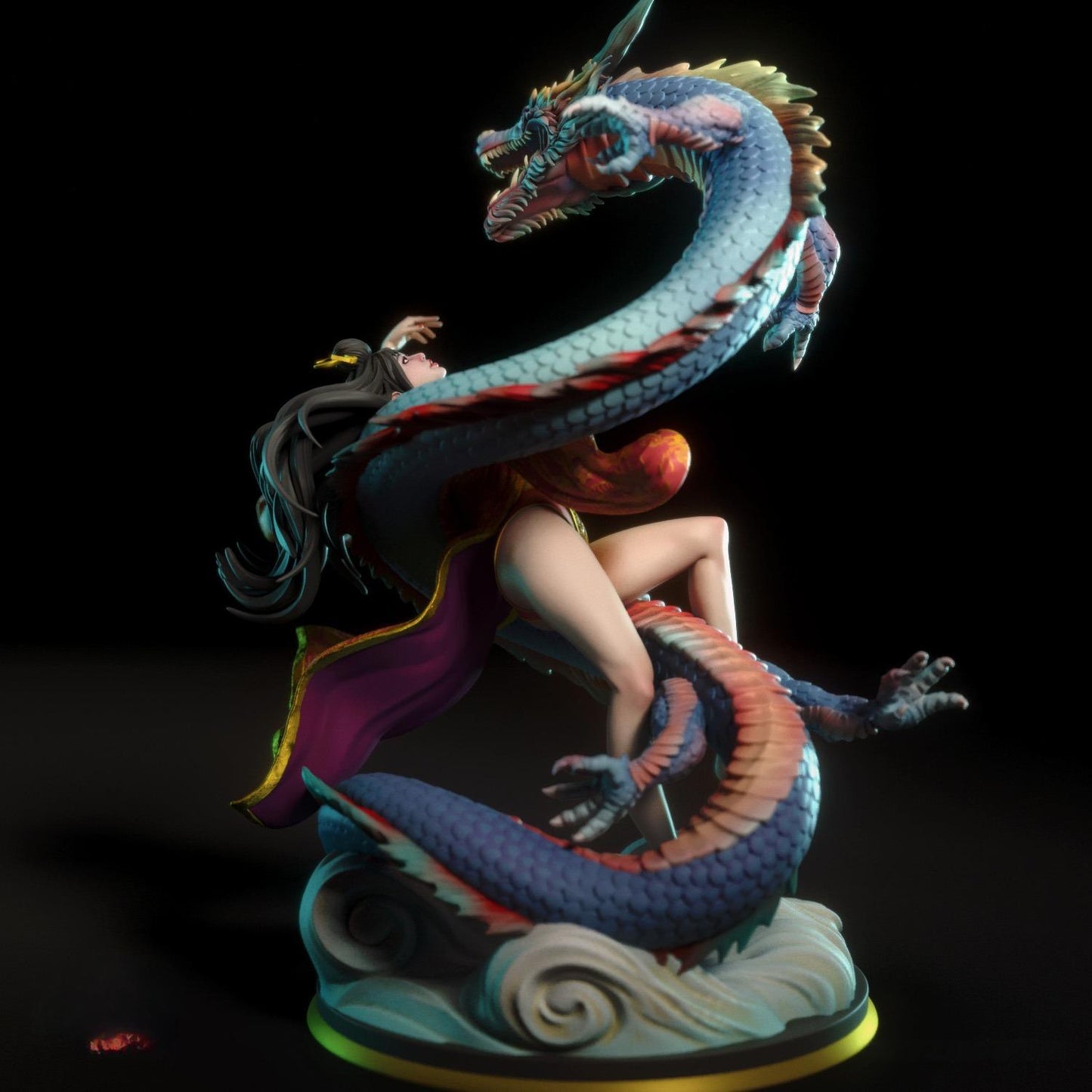 2251 Yahui NSFW and the Dragon - STL 3D Print Files