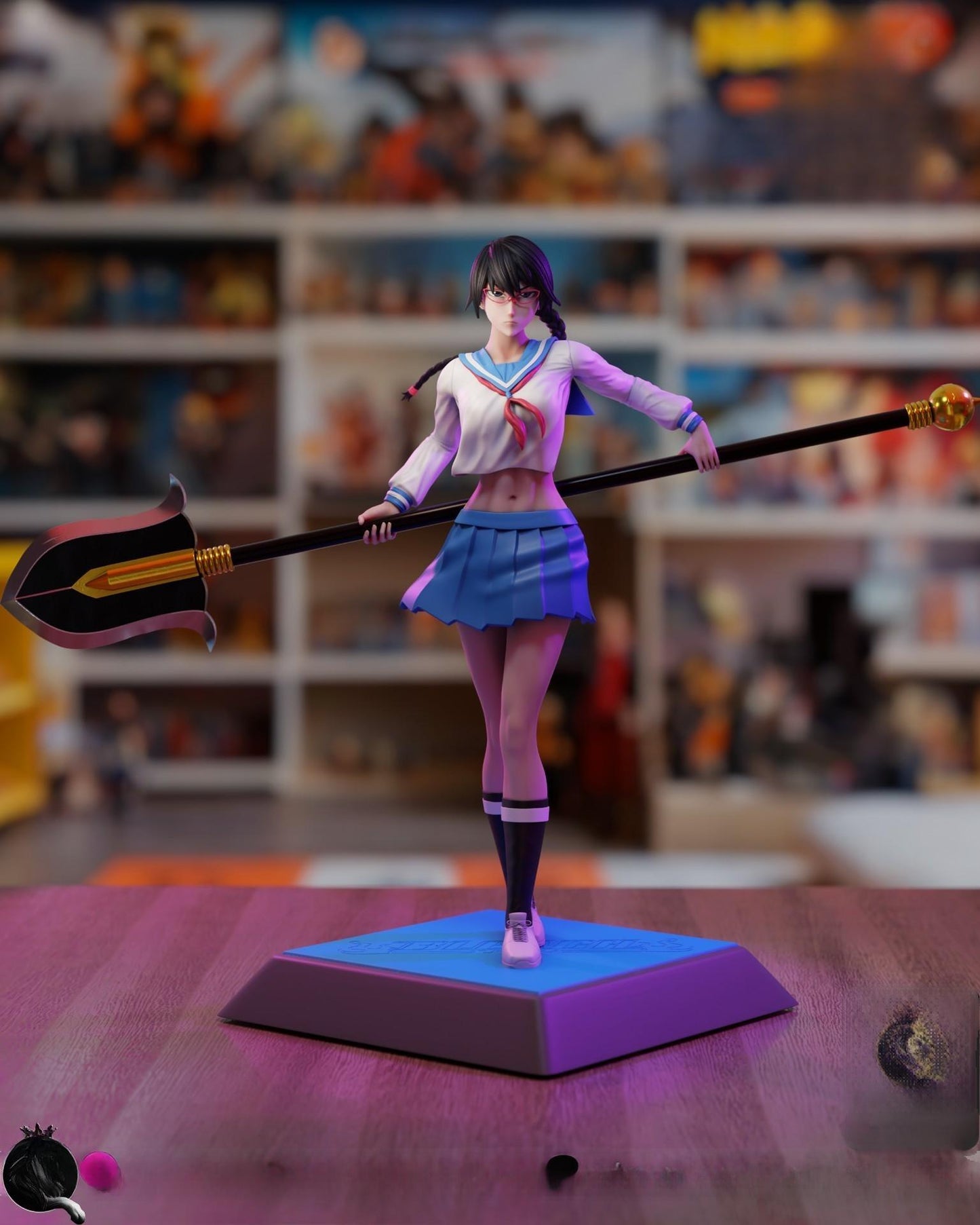 2252 Lisa Yadōmaru NSFW - Bleach - STL 3D Print Files