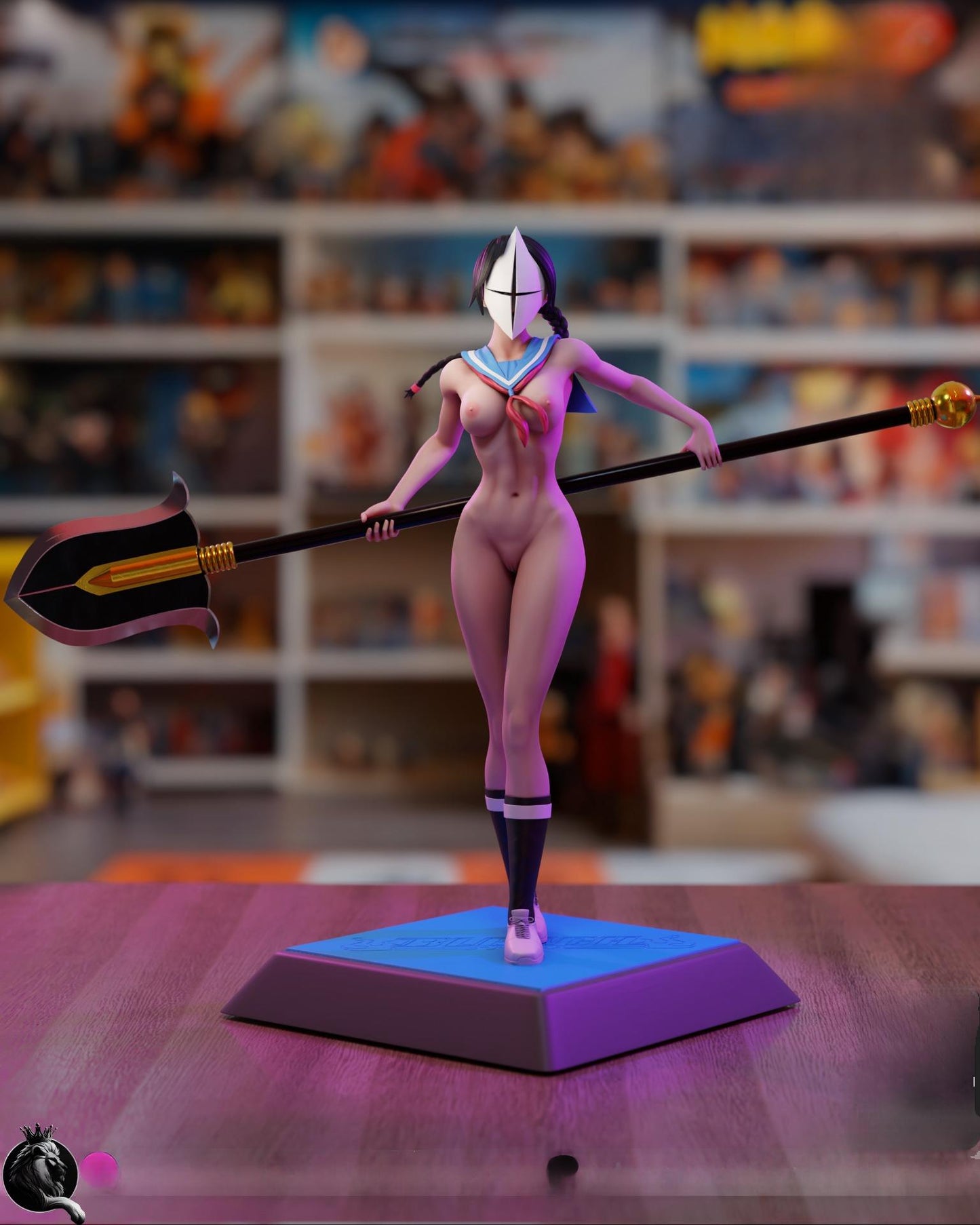 2252 Lisa Yadōmaru NSFW - Bleach - STL 3D Print Files