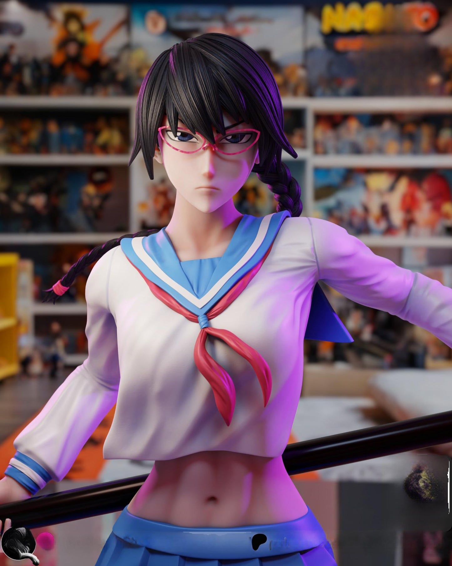 2252 Lisa Yadōmaru NSFW - Bleach - STL 3D Print Files