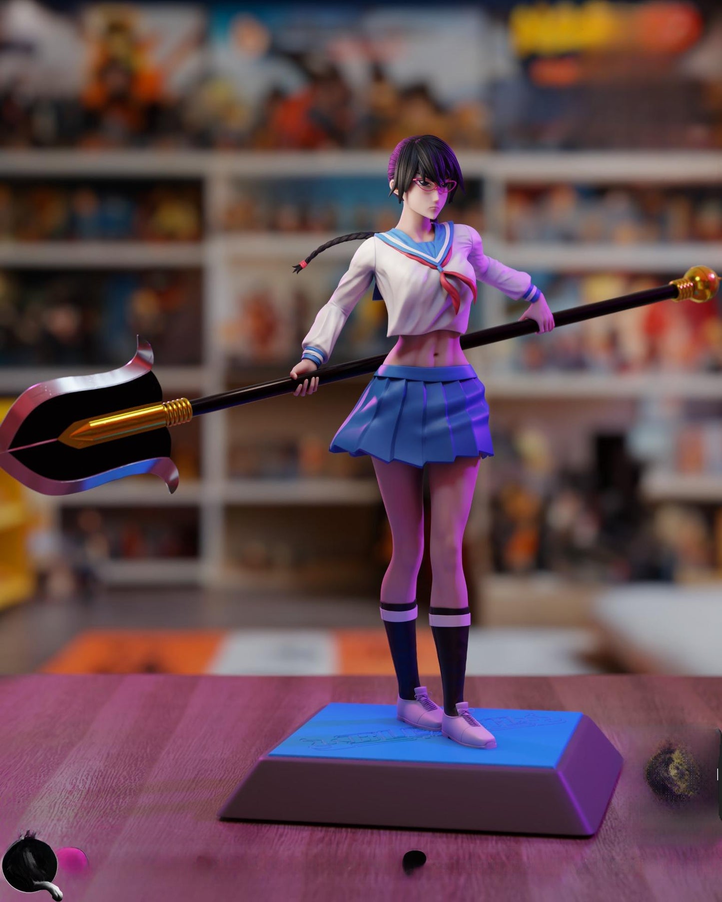 2252 Lisa Yadōmaru NSFW - Bleach - STL 3D Print Files