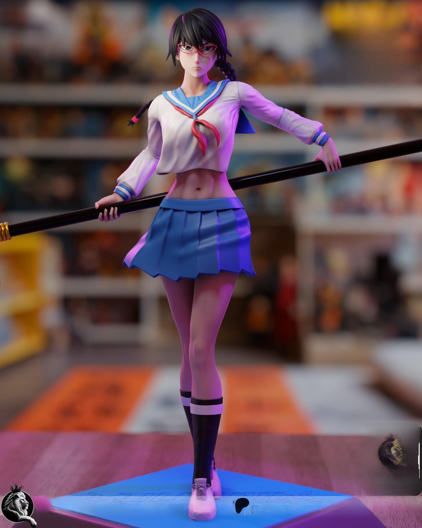 2252 Lisa Yadōmaru NSFW - Bleach - STL 3D Print Files