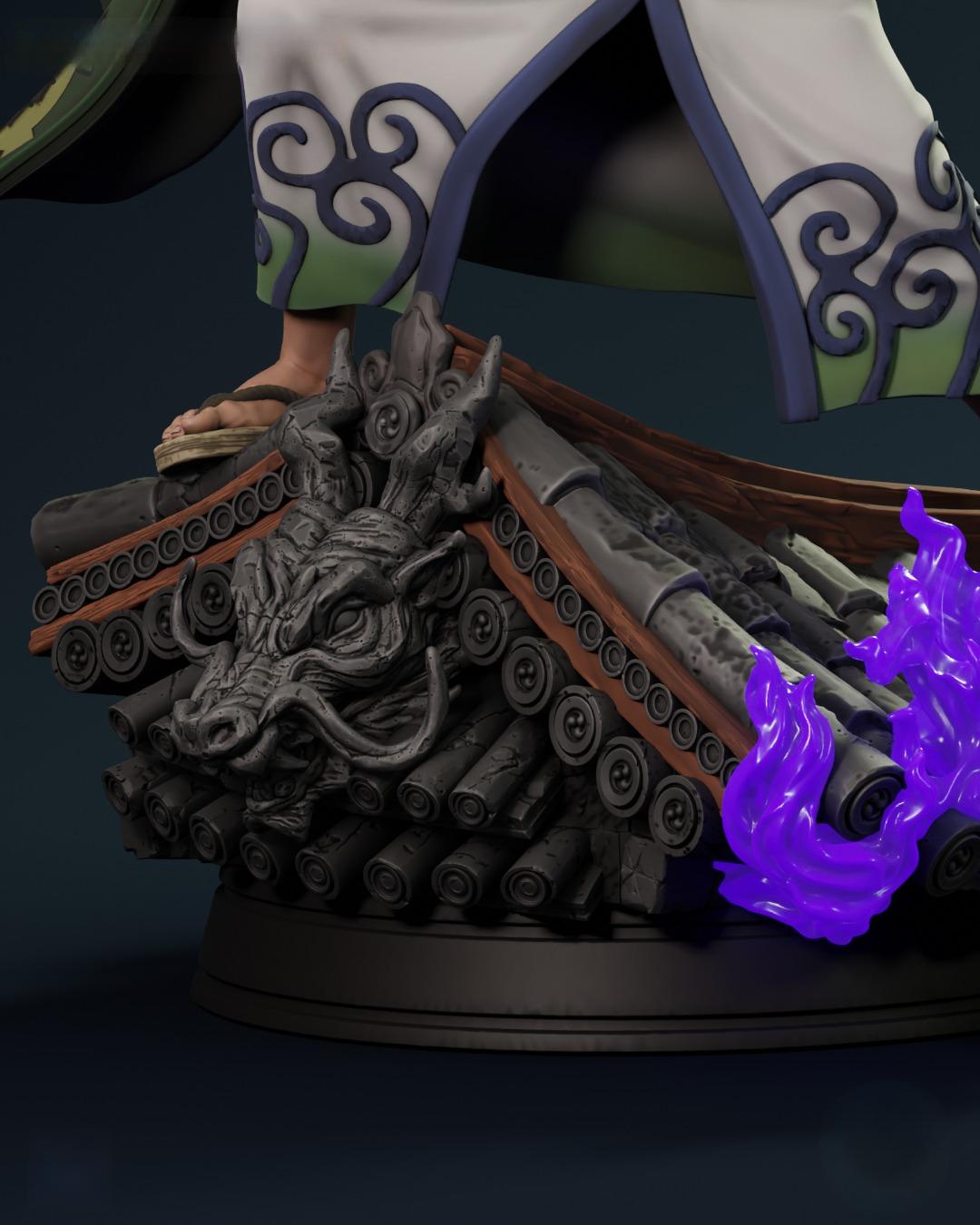 2255 Wano Zoro - One Piece - STL 3D Print Files