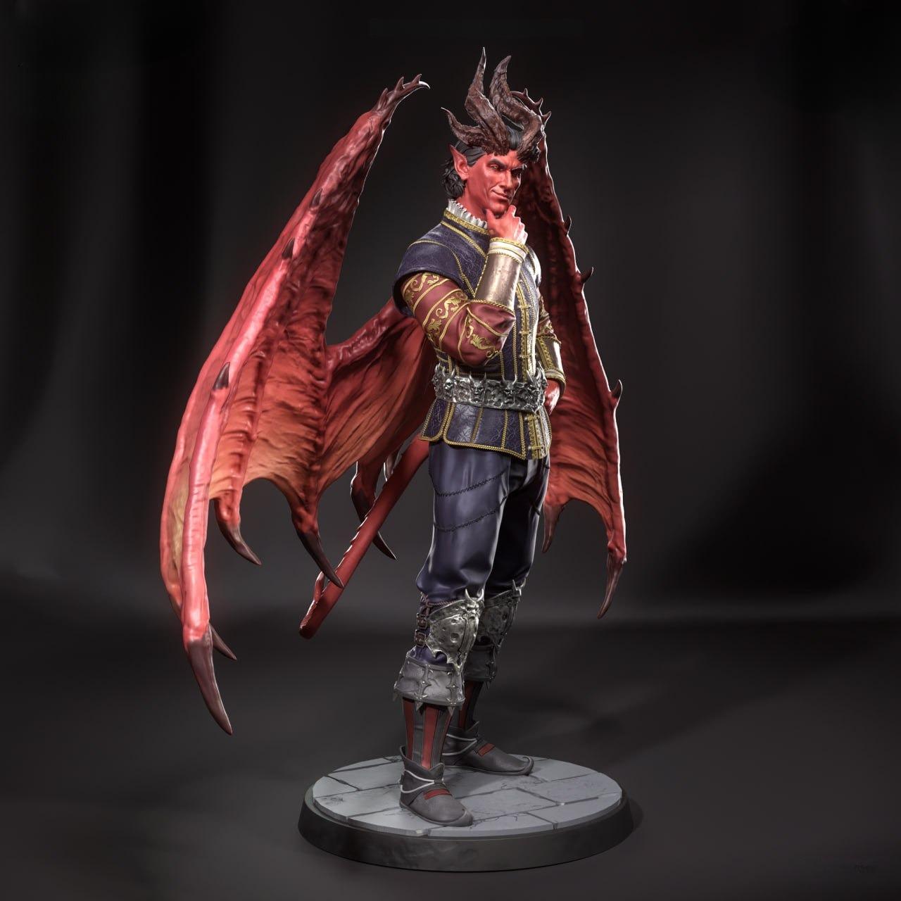 2256 Raphael - Baldurs Gate 3 - STL 3D Print Files