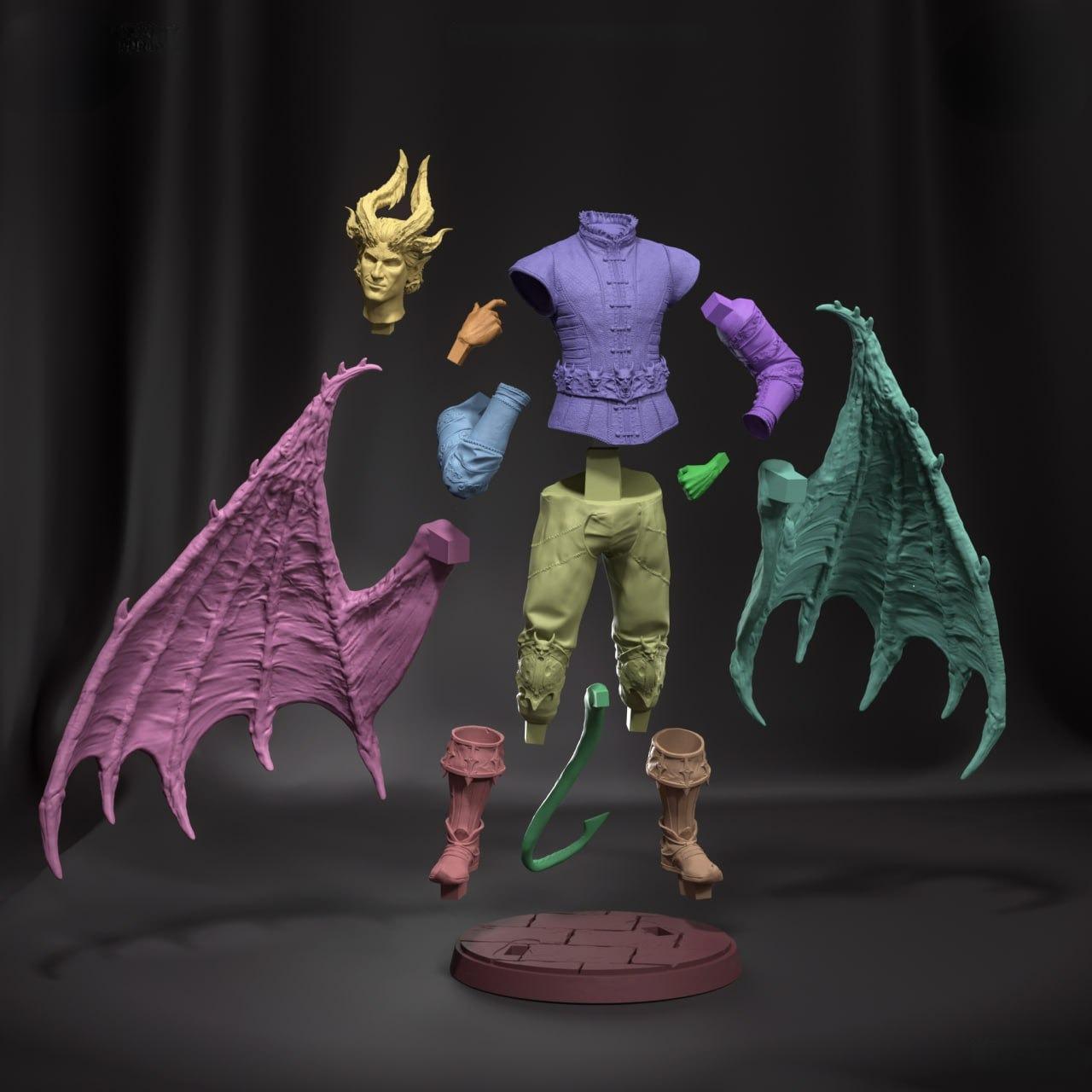 2256 Raphael - Baldurs Gate 3 - STL 3D Print Files