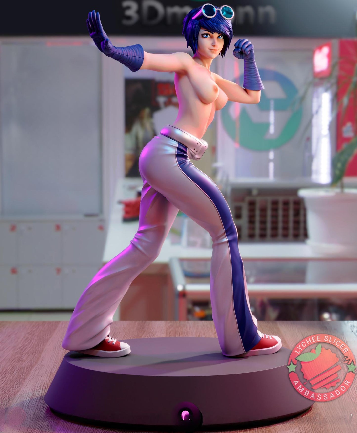 2278 May Lee NSFW - King of Fighters - STL 3D Print Files