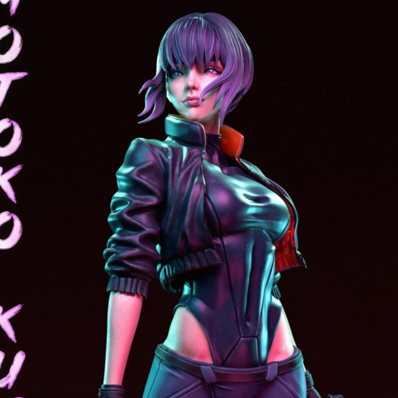 2294 Motoko Kusanagi - Ghost in the Shell - STL 3D Print Files