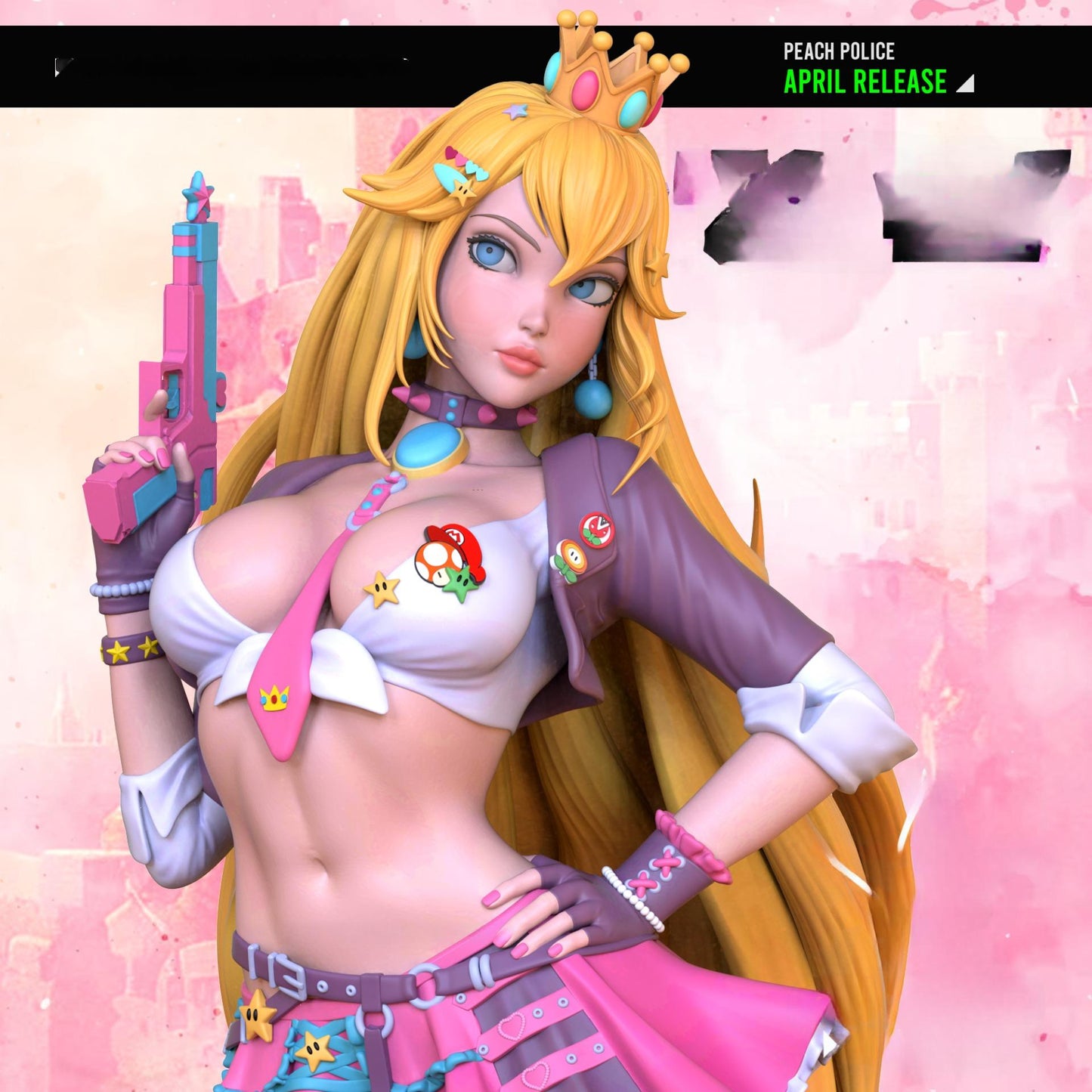 2308 Peach NSFW - Super Mario Bros - STL 3D Print Files