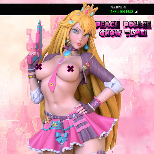 2308 Peach NSFW - Super Mario Bros - STL 3D Print Files