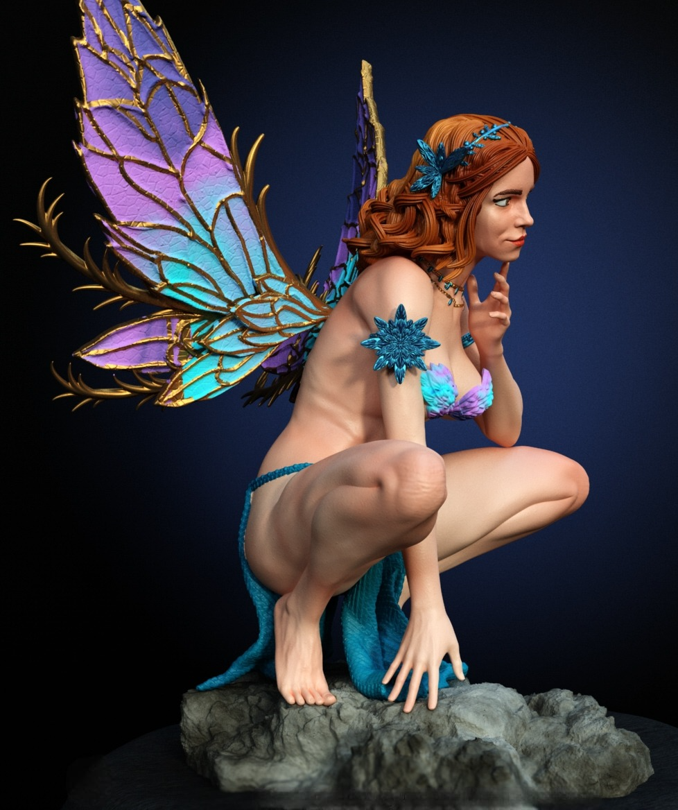 2328 Emma Watson Fairy NSFW - STL 3D Print Files
