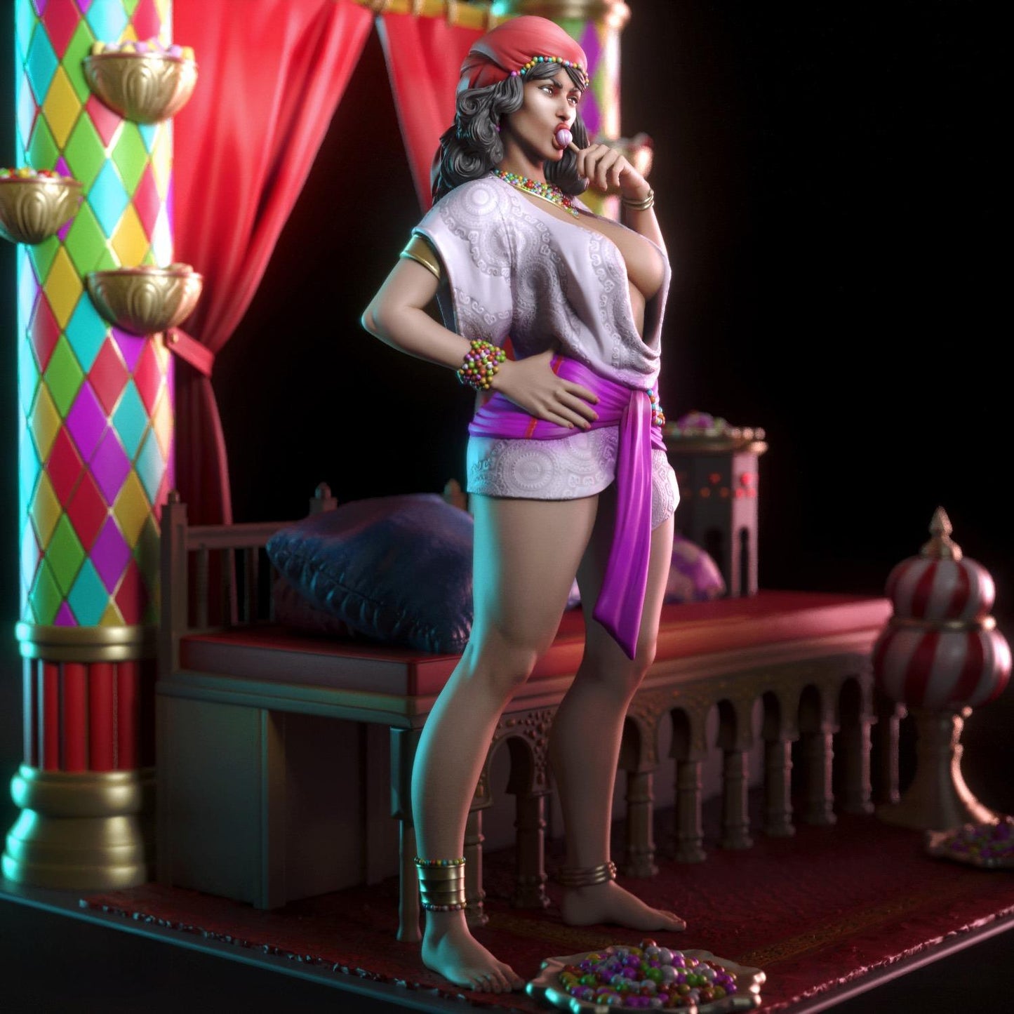 2329 Sanem NSFW - Sweet Harem - STL 3D Print Files
