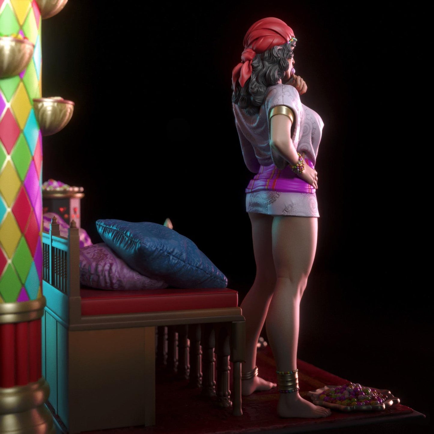 2329 Sanem NSFW - Sweet Harem - STL 3D Print Files