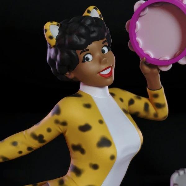 2330 Josie and the Pussy Cats NSFW - STL 3D Print Files