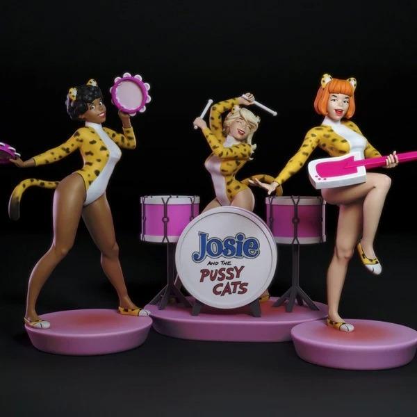 2330 Josie and the Pussy Cats NSFW - STL 3D Print Files