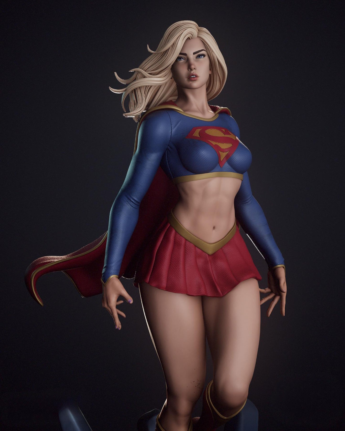 2338 Supergirl NSFW - DC Comics - STL 3D Print Files