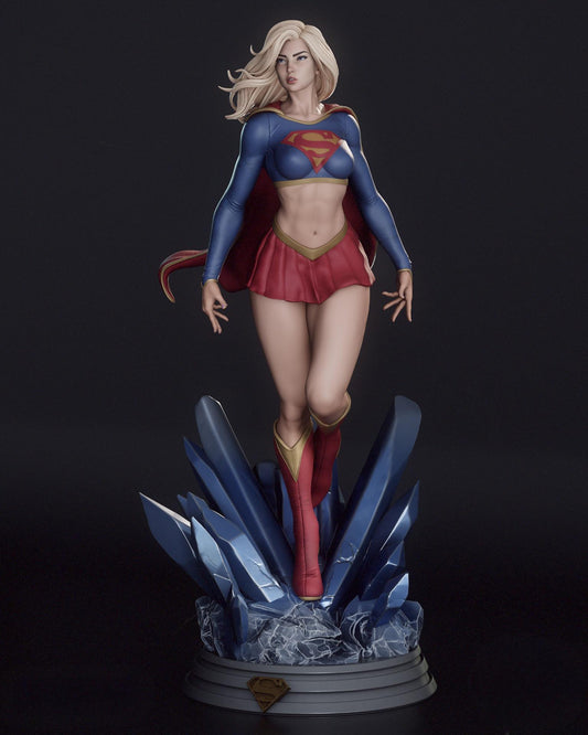2338 Supergirl NSFW - DC Comics - STL 3D Print Files
