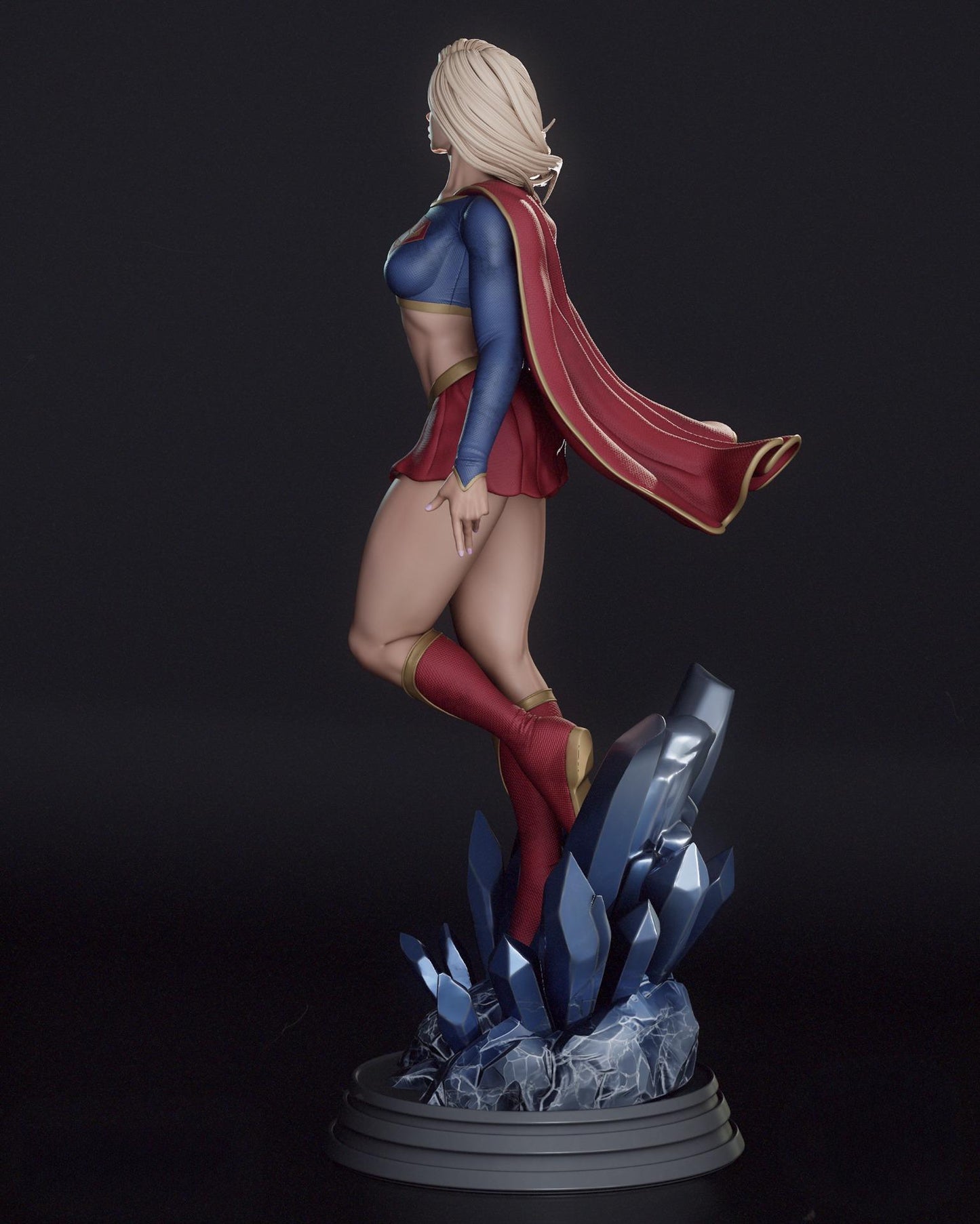 2338 Supergirl NSFW - DC Comics - STL 3D Print Files