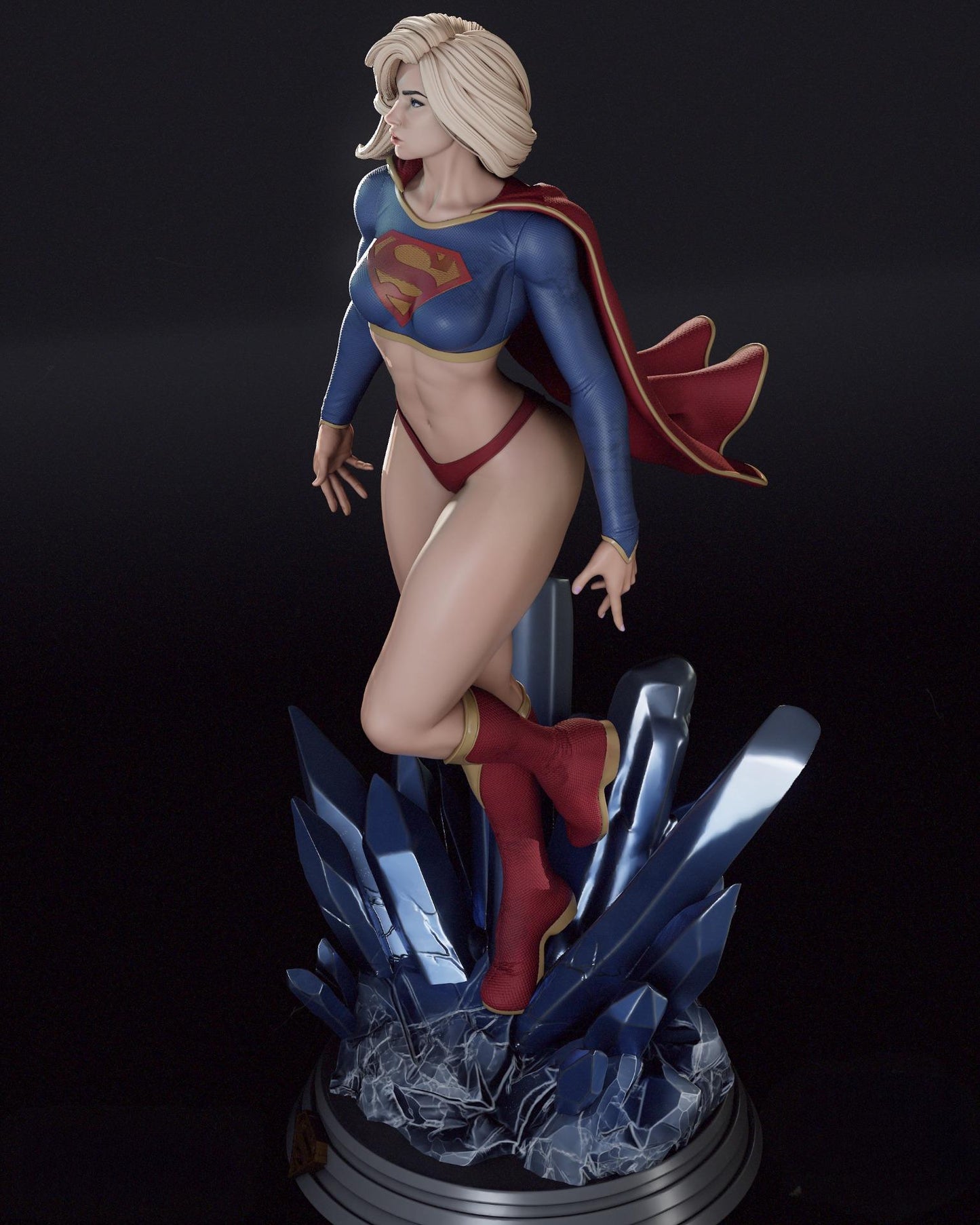 2338 Supergirl NSFW - DC Comics - STL 3D Print Files