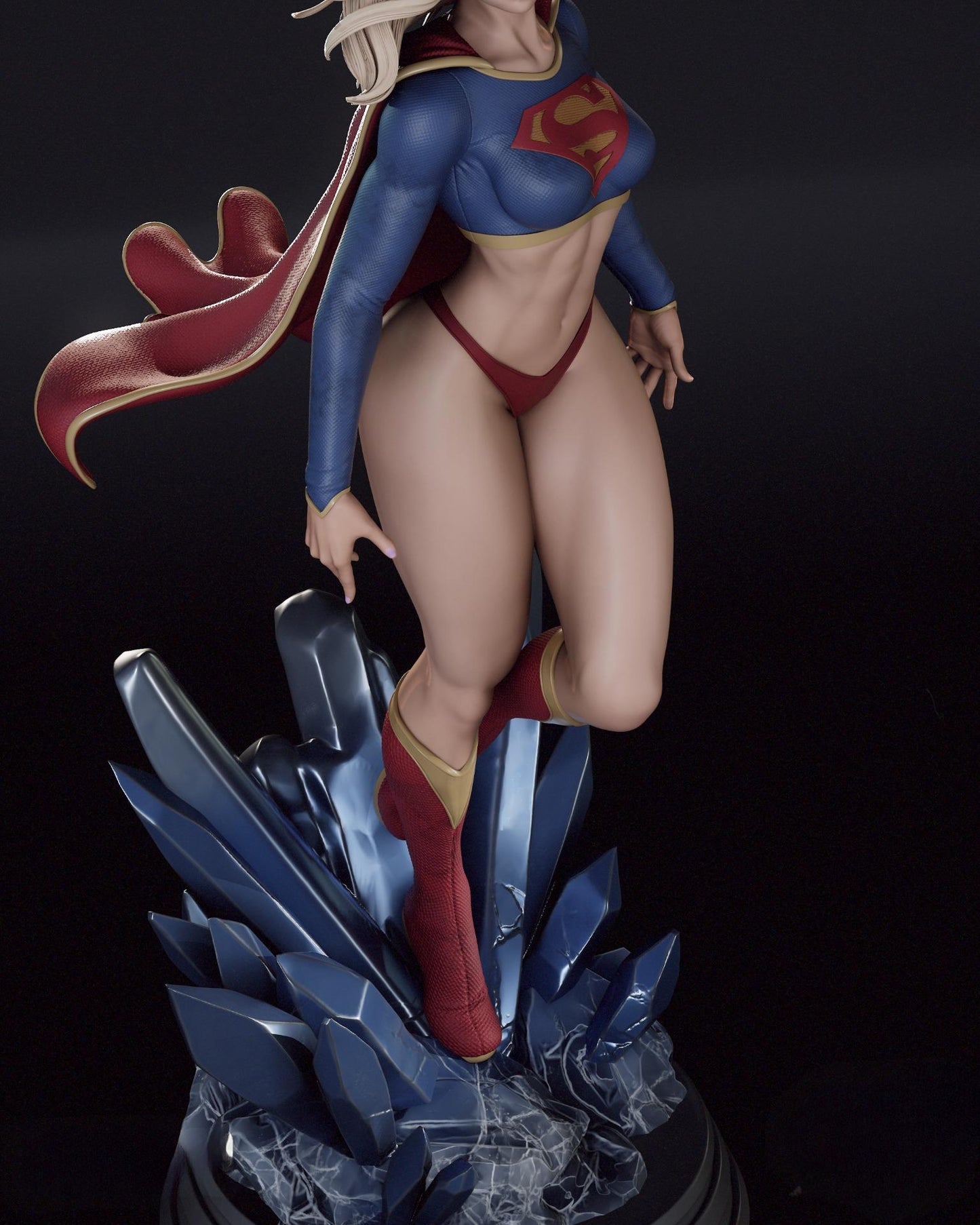 2338 Supergirl NSFW - DC Comics - STL 3D Print Files