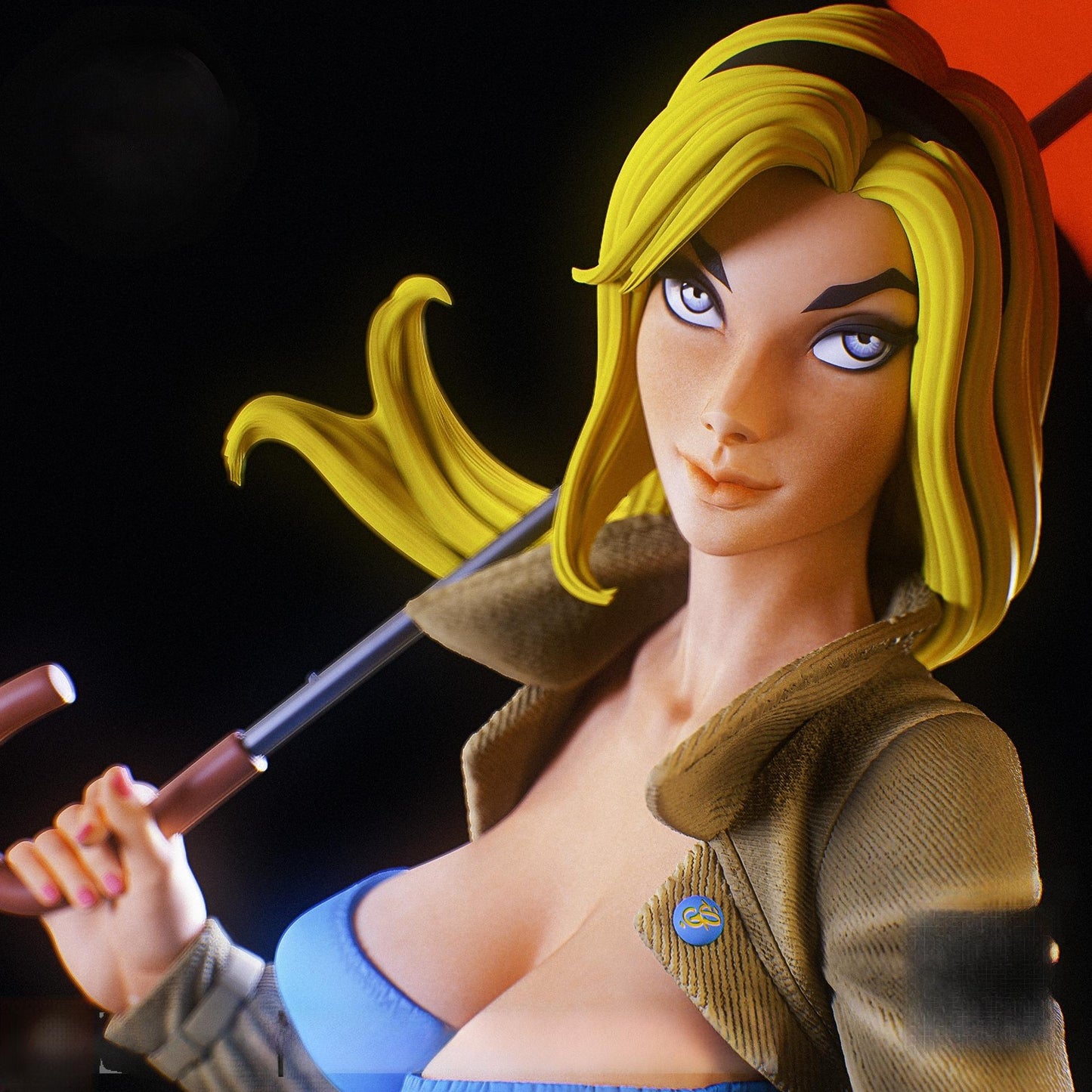 2341 Gwen Stacy NSFW - Spider-man - STL 3D Print Files
