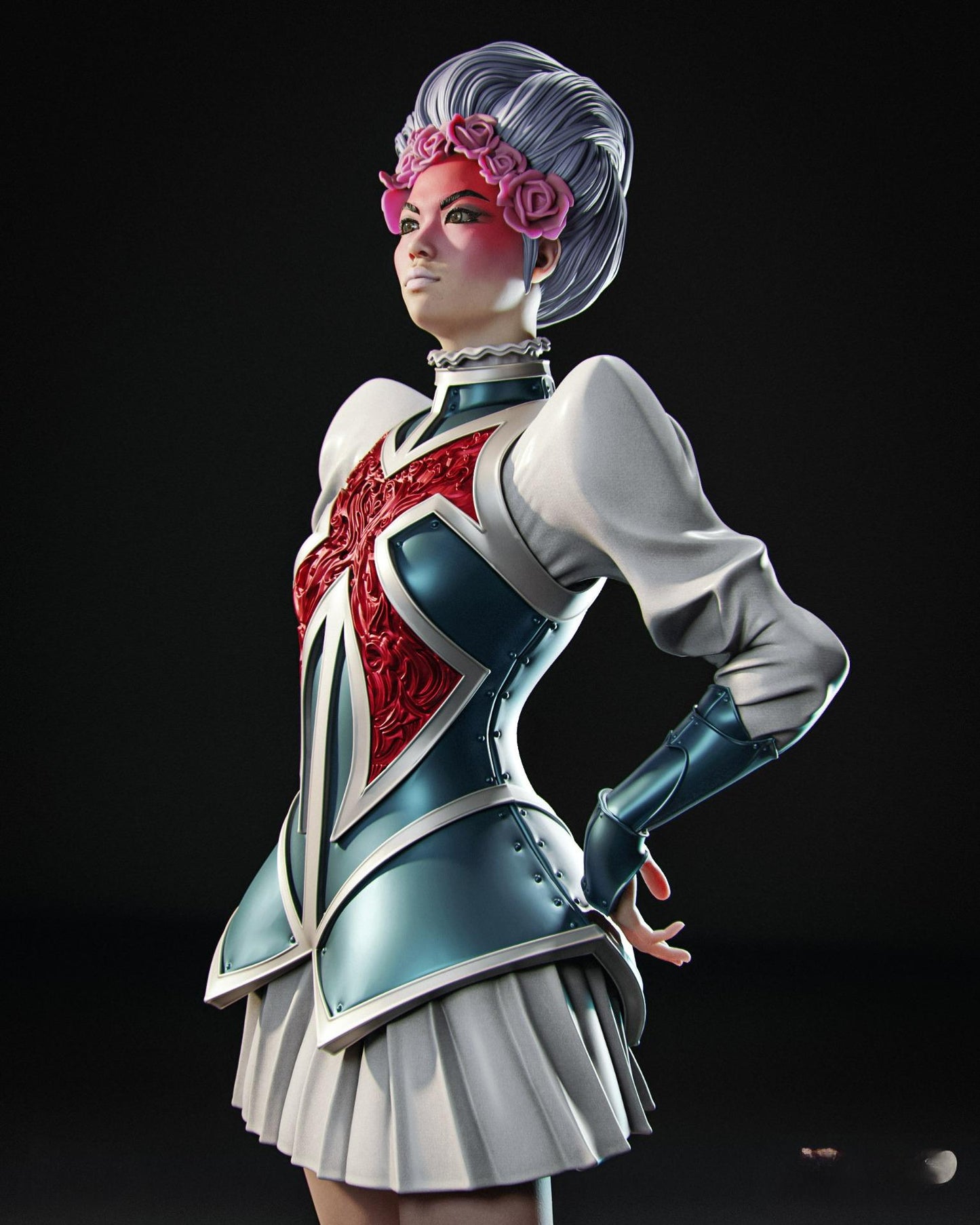 2358 Captain Britain - Hellfire Gala - STL 3D Print Files
