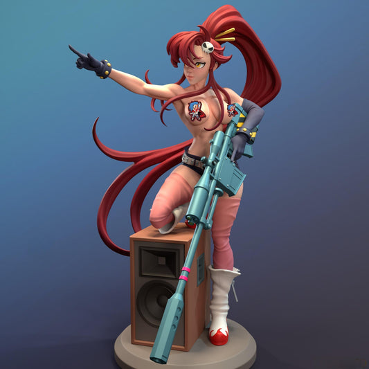 2368 Yoko Littner NSFW - Tengen Toppa Gurren Lagann - STL 3D Print Files