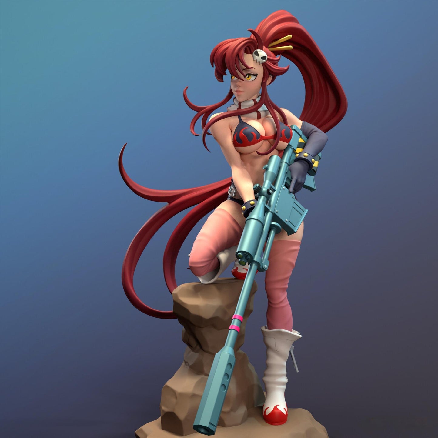 2368 Yoko Littner NSFW - Tengen Toppa Gurren Lagann - STL 3D Print Files