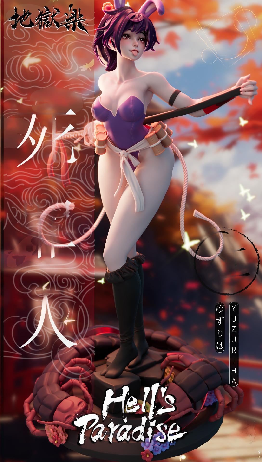2373 Yuzuriha NSFW - Hell's Paradise - STL 3D Print Files