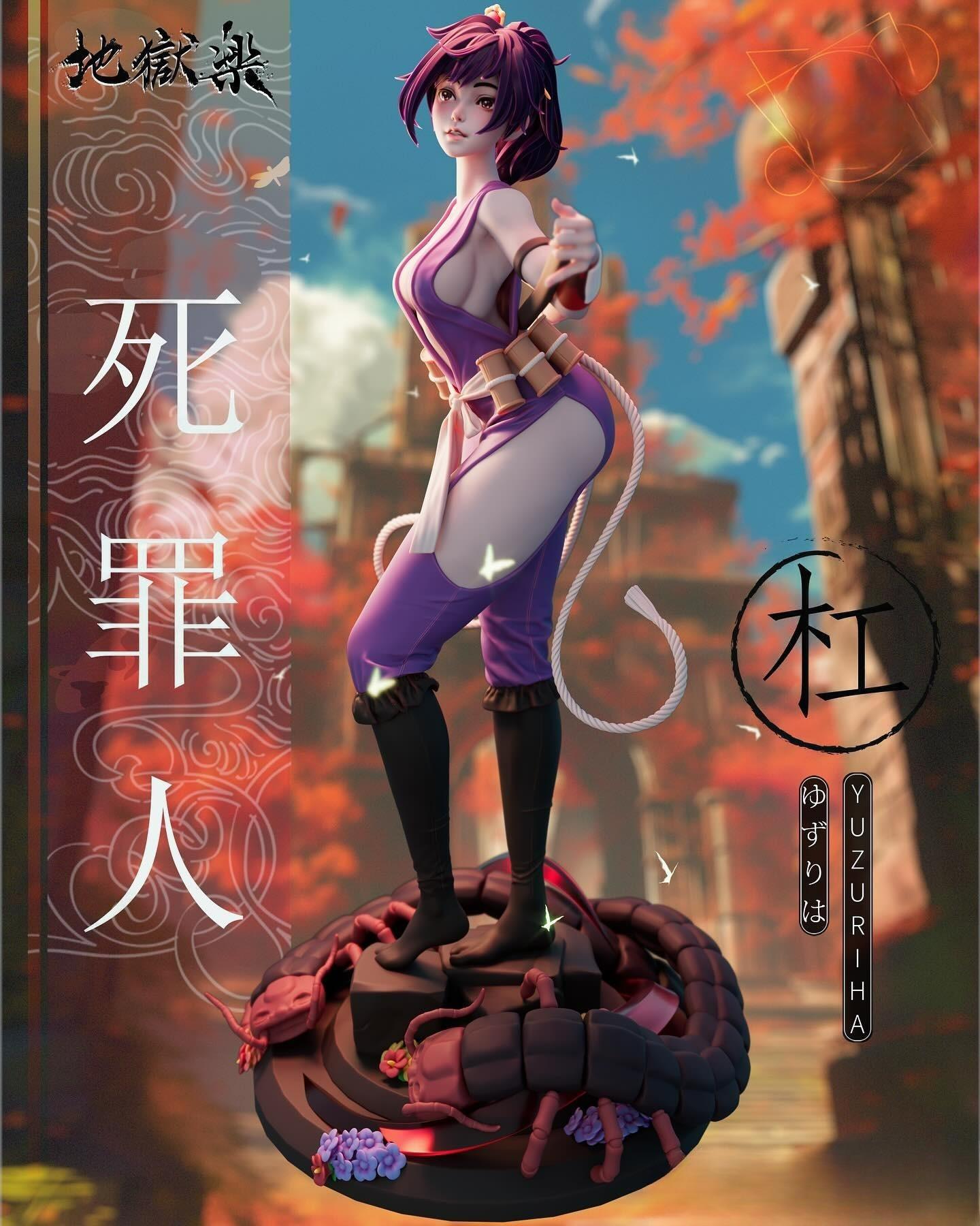 2373 Yuzuriha NSFW - Hell's Paradise - STL 3D Print Files