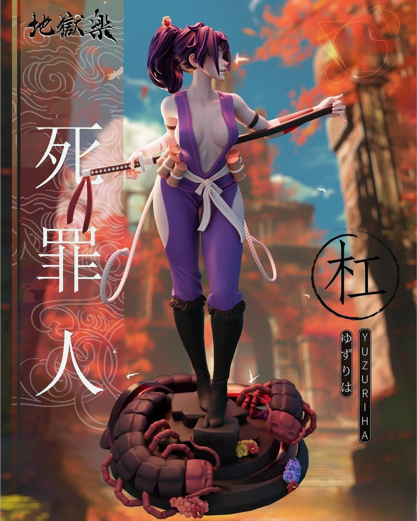 2373 Yuzuriha NSFW - Hell's Paradise - STL 3D Print Files