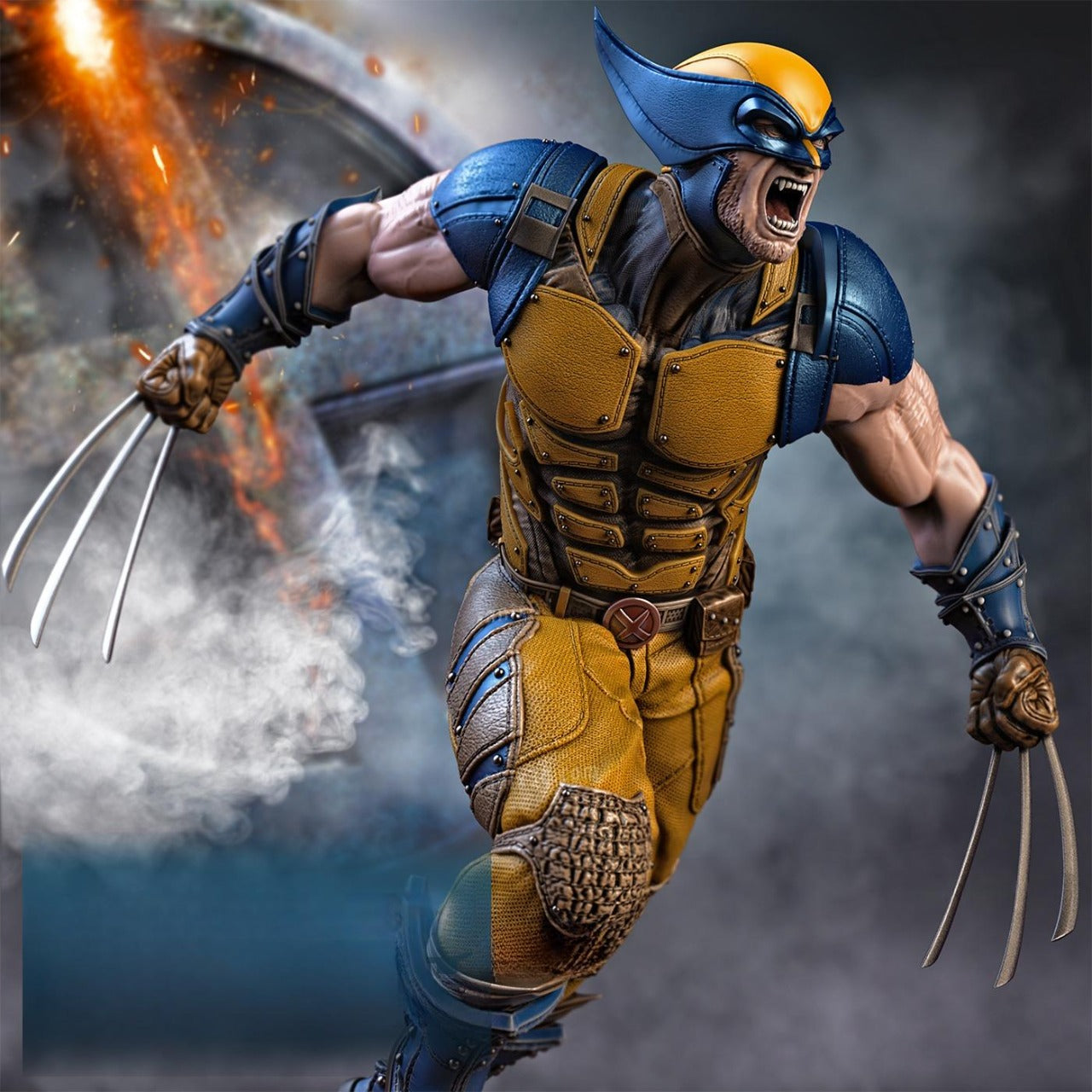 2376 Deadpool VS Wolverine - STL 3D Print Files