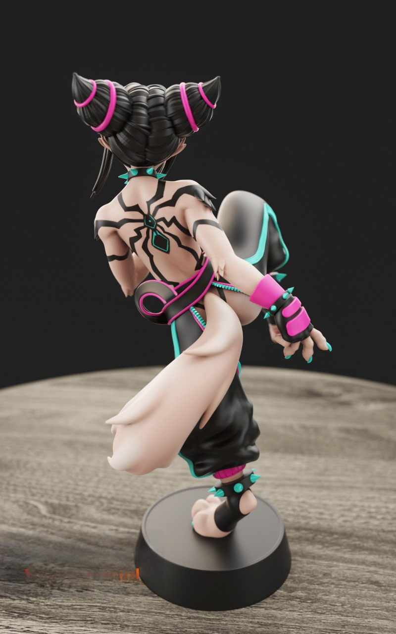 3028 Juri Han NSFW - Street Fighter - STL 3D Print Files