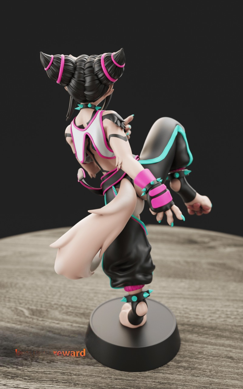 3028 Juri Han NSFW - Street Fighter - STL 3D Print Files
