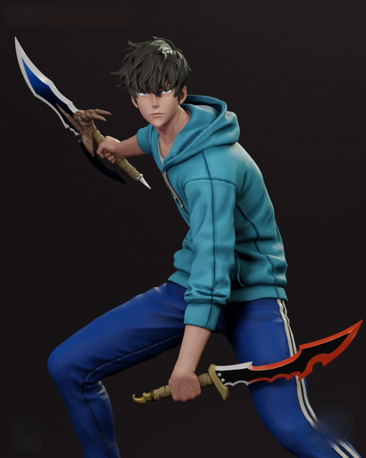 2391 Sung Jinwoo - Solo Leveling - STL 3D Print Files