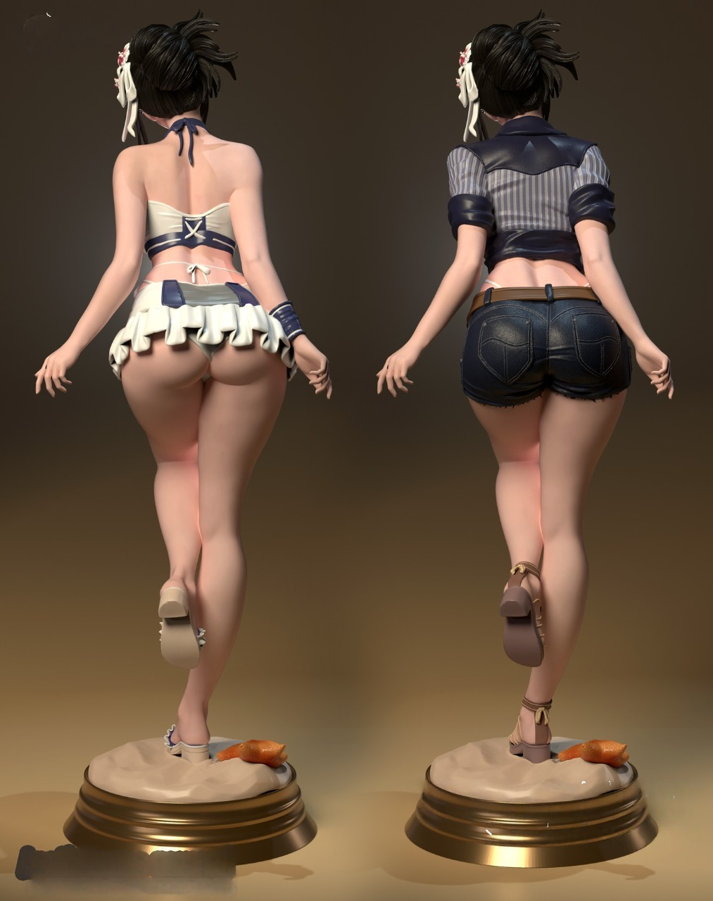 2396 Tifa Lockhart NSFW - Final Fantasy - STL 3D Print Files