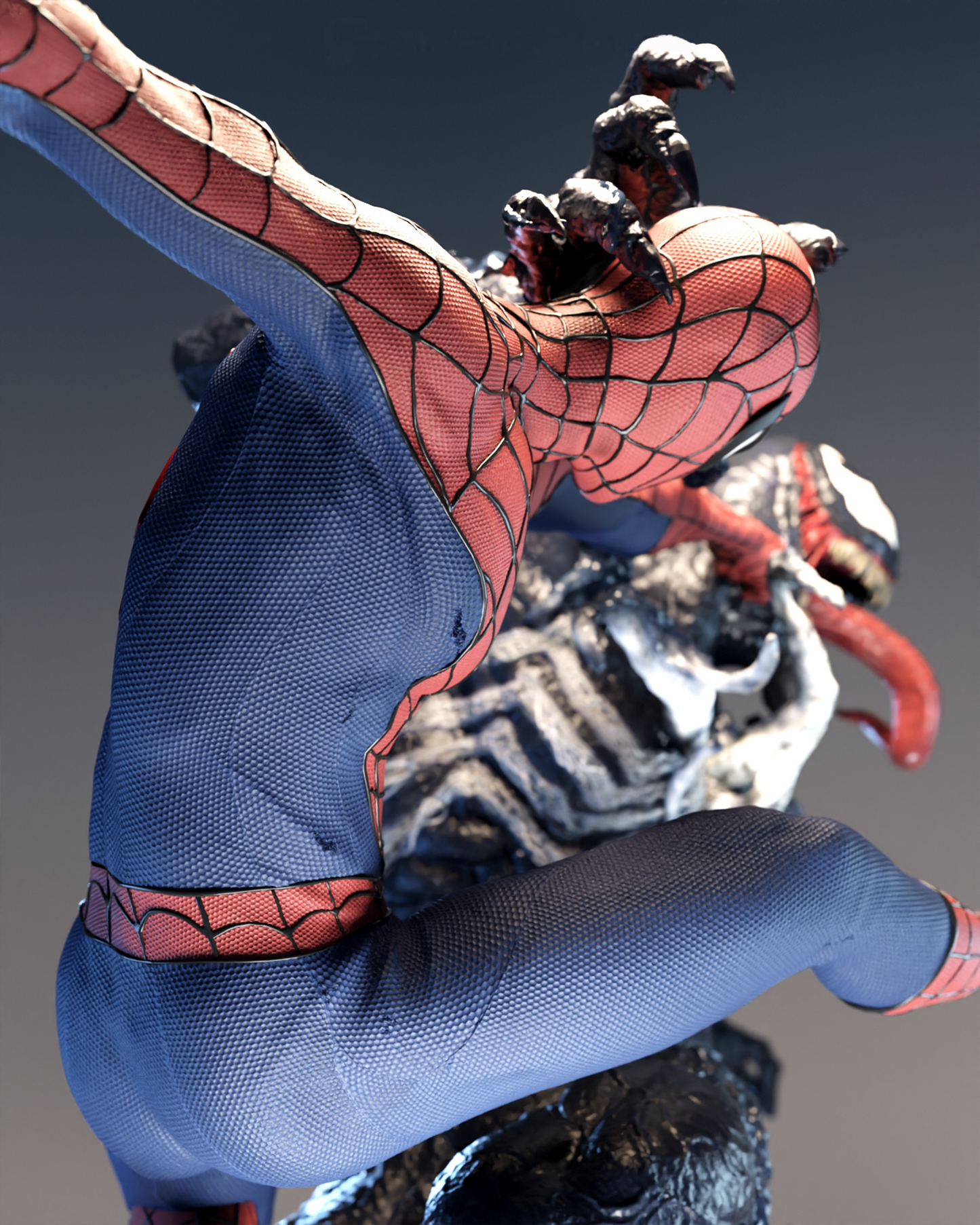 2398 Spider-Man VS Venom - STL 3D Print Files