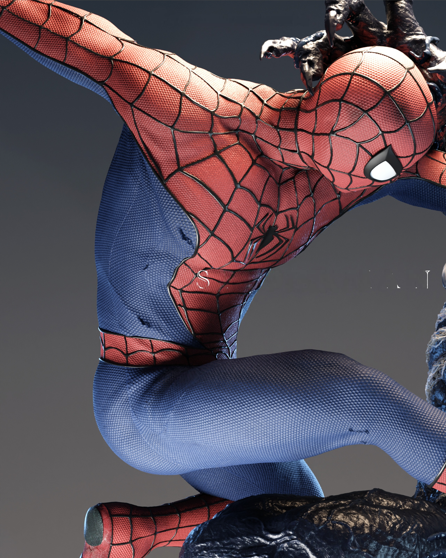 2398 Spider-Man VS Venom - STL 3D Print Files