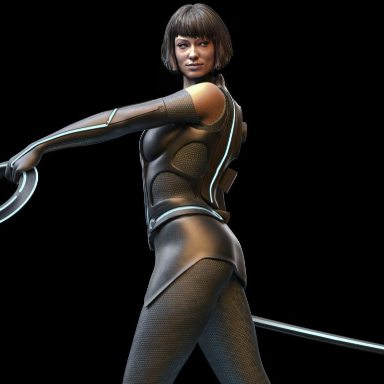 2404 Quorra NSFW - Tron - STL 3D Print Files