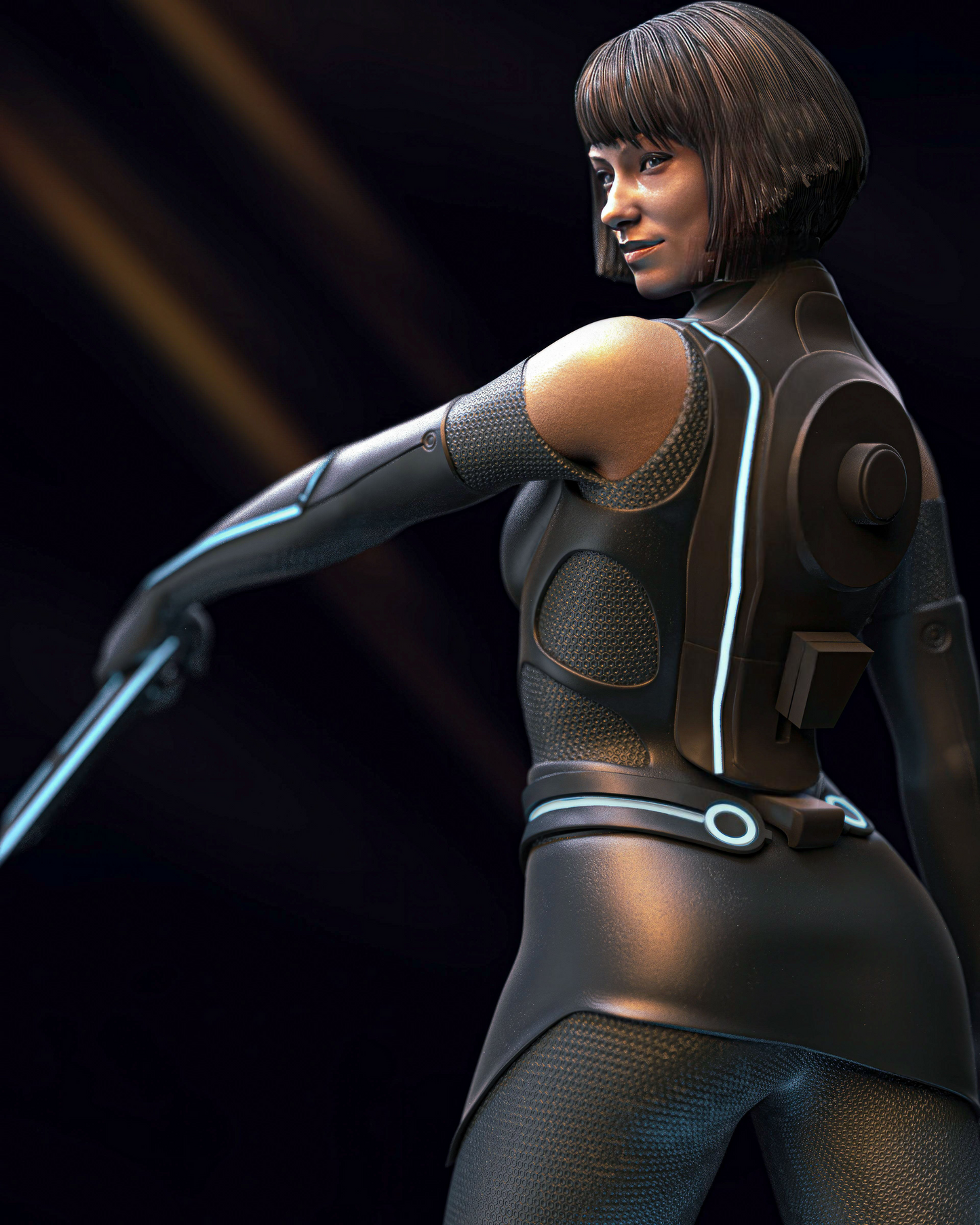 2404 Quorra NSFW - Tron - STL 3D Print Files