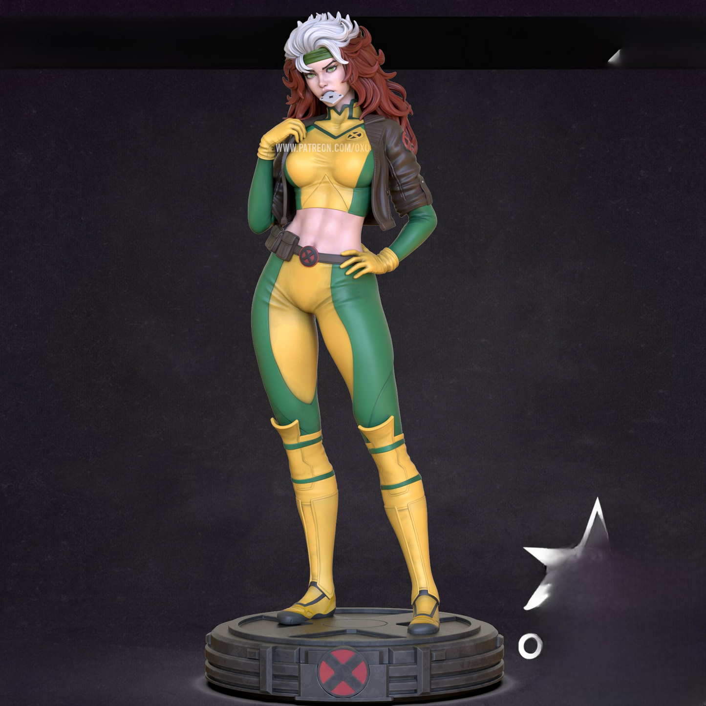 2412 Rogue Classic NSFW - X-MEN - STL 3D Print Files