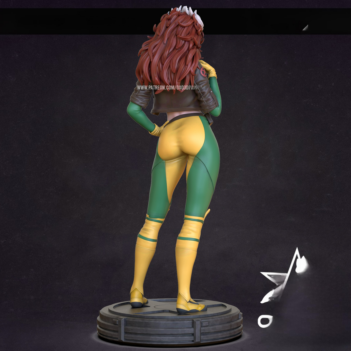 2412 Rogue Classic NSFW - X-MEN - STL 3D Print Files