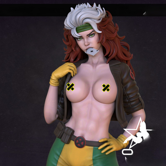 2412 Rogue Classic NSFW - X-MEN - STL 3D Print Files