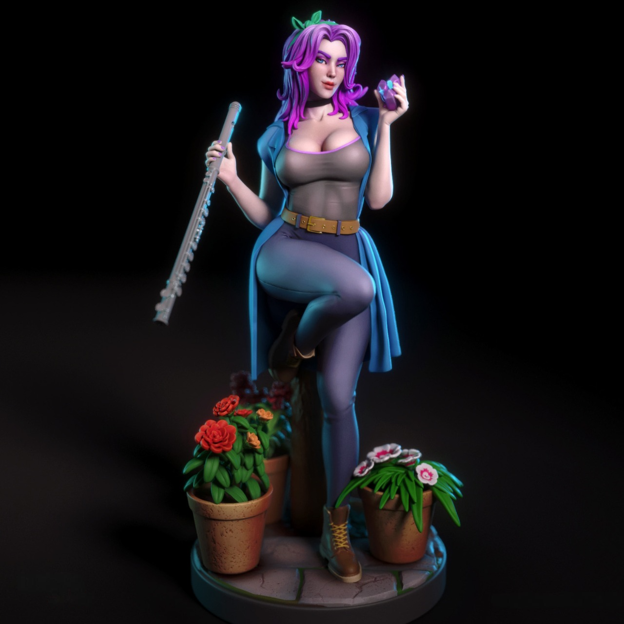 2440 Abigail NSFW - Stardew Valley - STL 3D Print Files