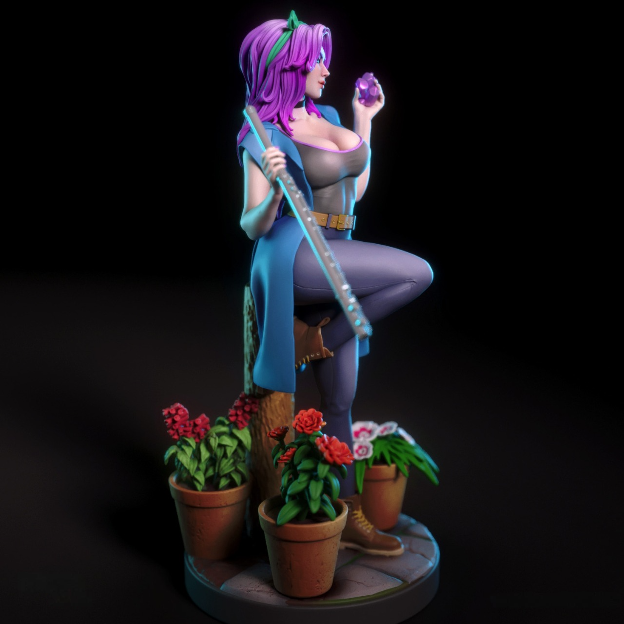 2440 Abigail NSFW - Stardew Valley - STL 3D Print Files