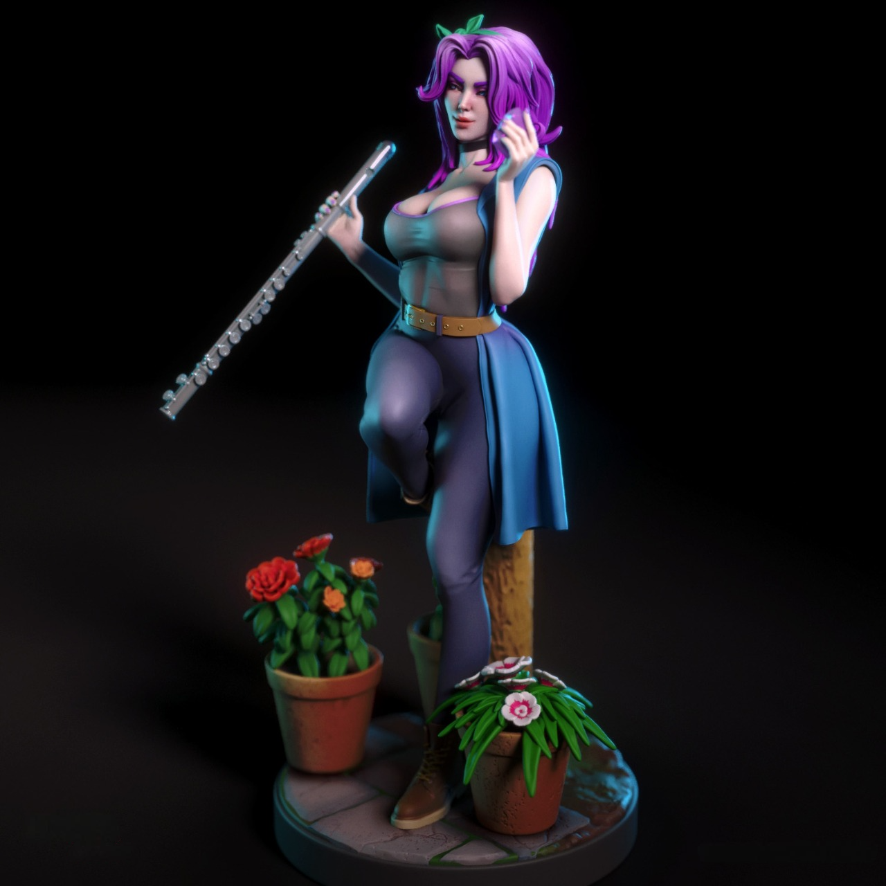 2440 Abigail NSFW - Stardew Valley - STL 3D Print Files